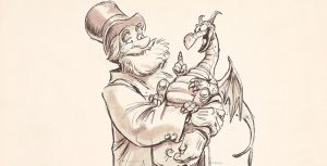 Dreamfinder and Figment concept art