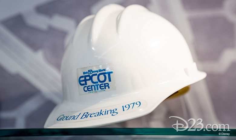 Epcot 35 exhibit by The Walt Disney Archives