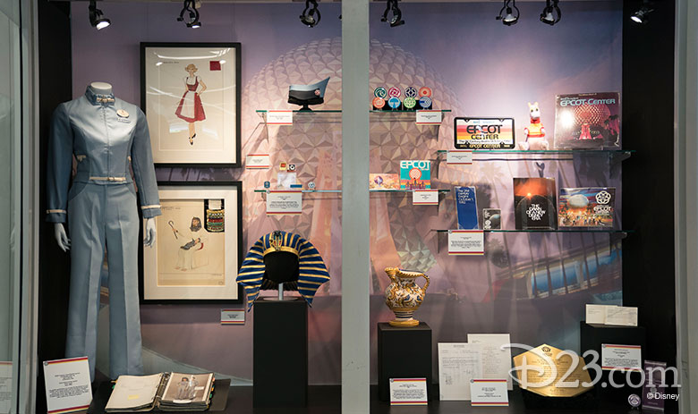 Epcot 35 exhibit by The Walt Disney Archives