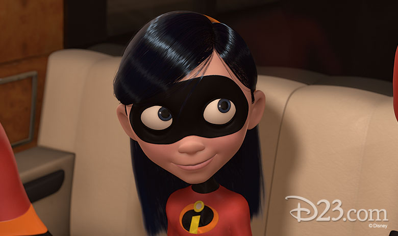 2. Violet Parr, The Incredibles Violet knew all her life that she had super...