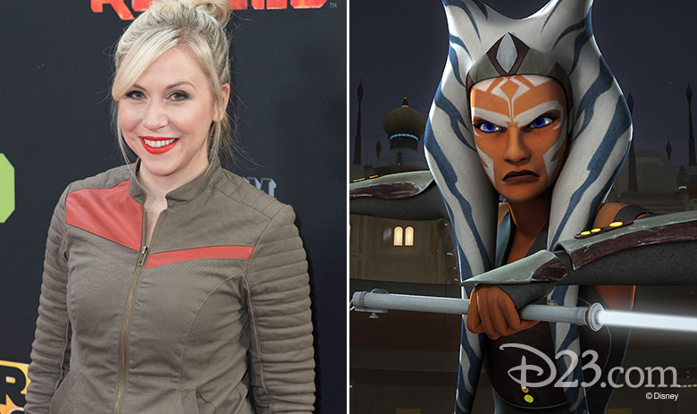 Ahsley Eckstein and Ahsoka Tano