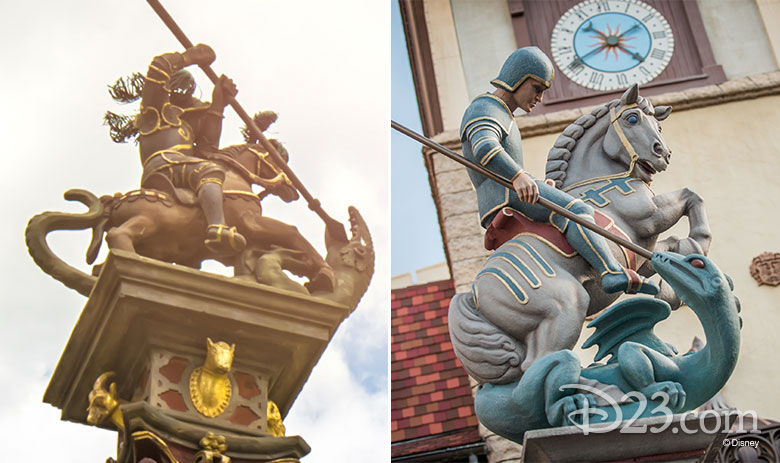 St. George and the Dragon Statue