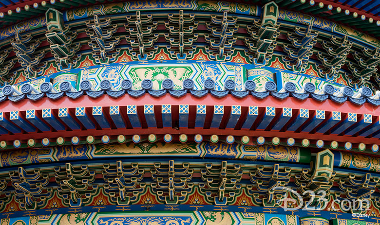 Temple of Heaven in China Pavilion