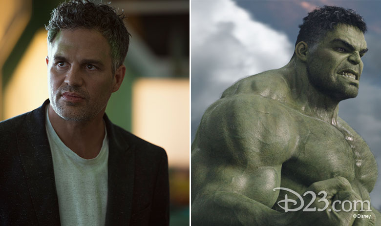 Bruce Banner and Hulk