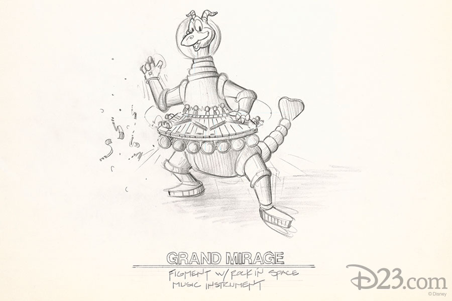 Concept art of Figment. Artist: Unknown (1991)