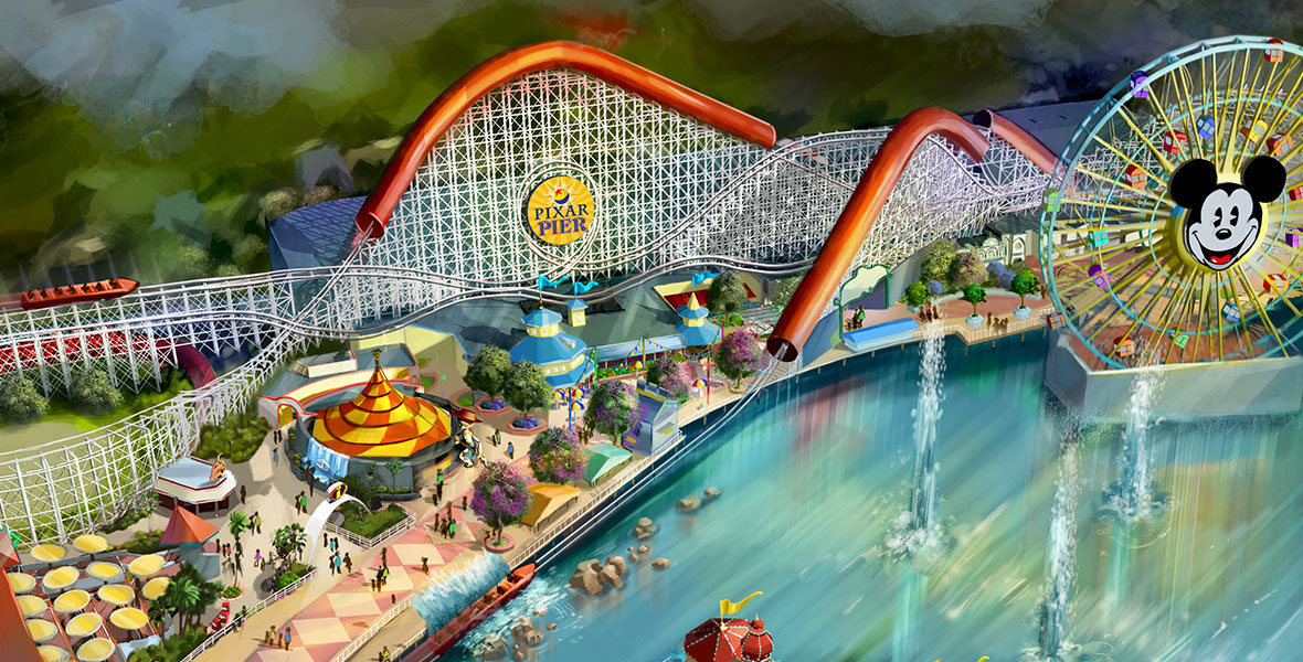 Here S What S Coming To Pixar Pier At Disneyland Resort D23 - roblox pixar pier