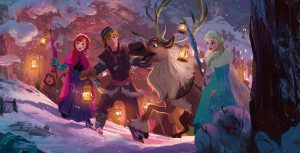 Olaf's Frozen Adventure art