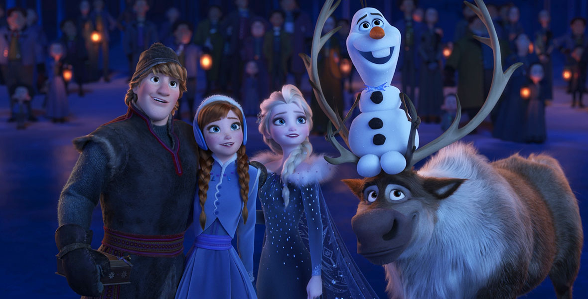 Aanvankelijk cilinder vogel Frosty Fun with Olaf's Frozen Adventure's Josh Gad and Filmmakers - D23