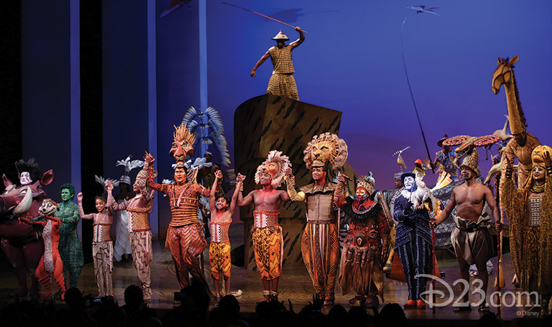 The Lion King on Broadway