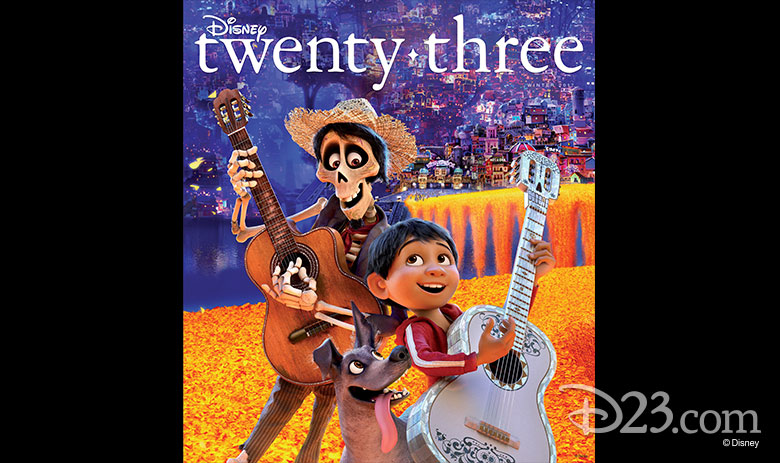 Disney twenty-three Winter 2017 cover image