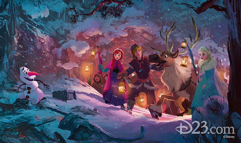 Olaf's Frozen Adventure art