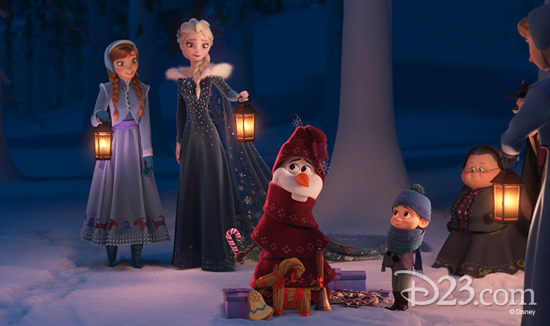 Frosty Fun with Olaf's Frozen Adventure's Josh Gad and Filmmakers - D23