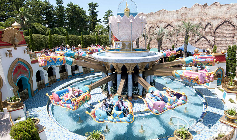 Aladdin's Flying Carpets