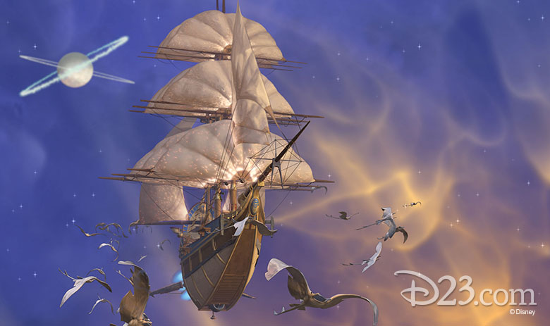 Treasure Planet Boat