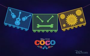 Coco Papel Picado wallpaper
