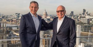 Bob Iger and Rupert Murdoch