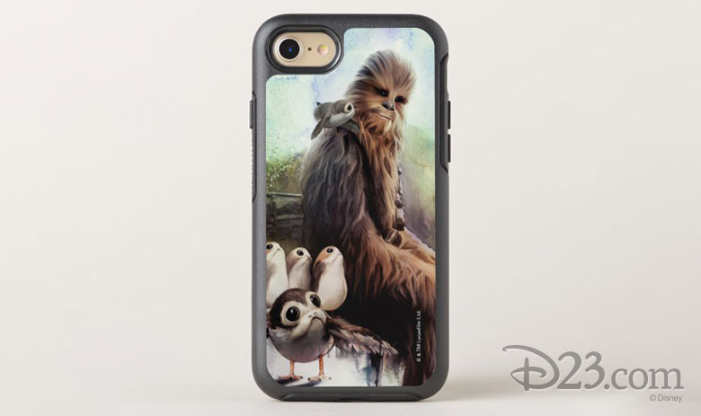 Chewbacca and Porgs OtterBox Symmetry iPhone 8/7 Case