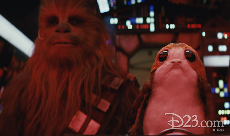 porgs and chewbacca