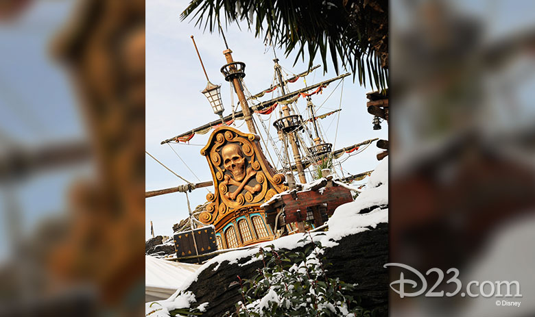 <em>Pirate Galleon</em>, Disneyland park