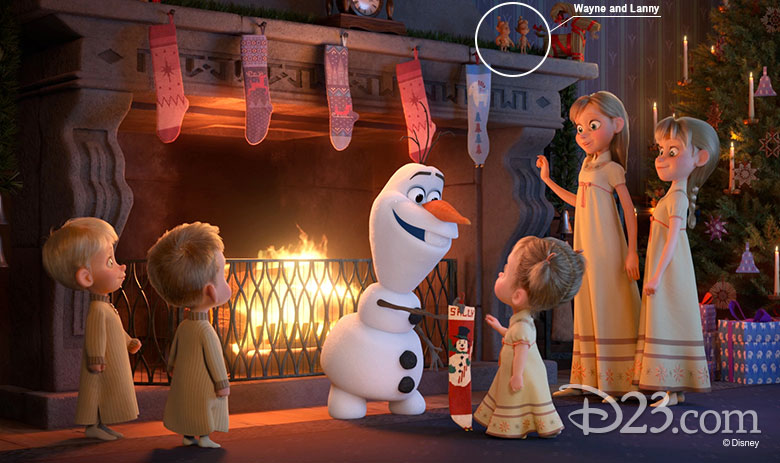 5 Amazing Easter Eggs in Olaf's Frozen Adventure - D23