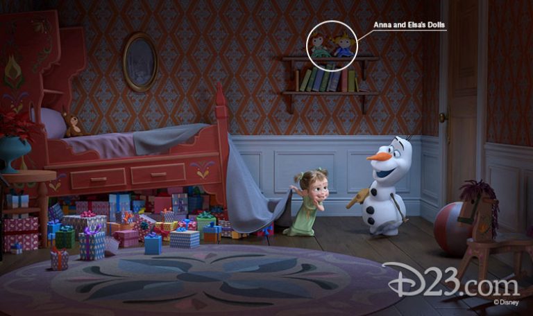 5 Amazing Easter Eggs In Olafs Frozen Adventure D23