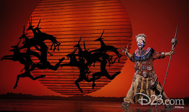 The Lion King on broadway