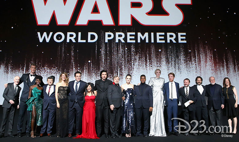 Star Wars: The Last Jedi premieres around the world