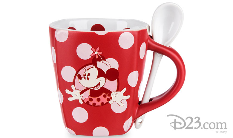 Minnie Mouse Mug with Spoon