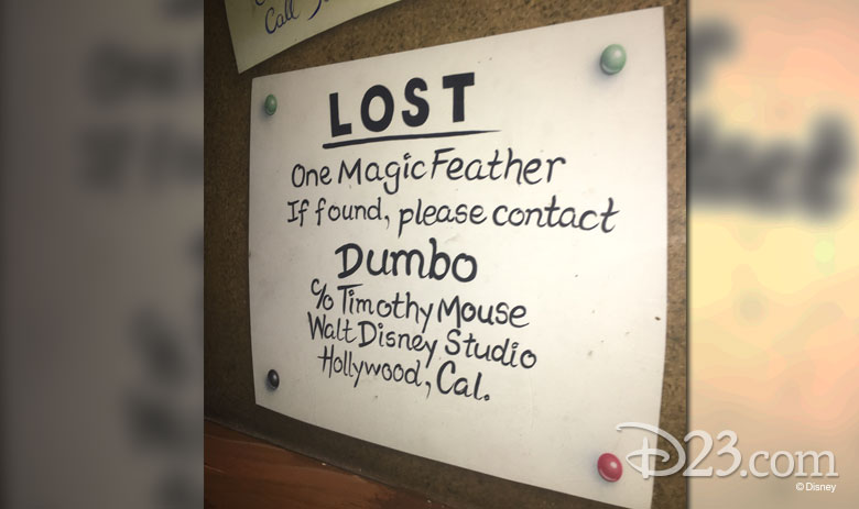 Dumbo’s Missing Feather Advertisement