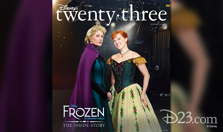 Spring 2018 Disney twenty-three cover