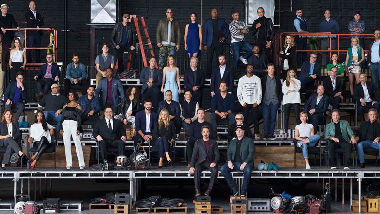 Marvel Cinematic Universe 10th anniversary class photo