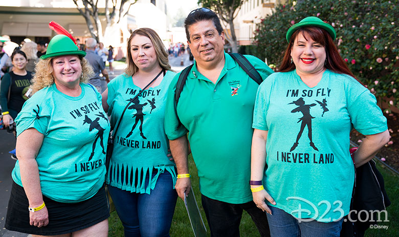 Peter Pan screening on the Walt Disney Studio Lot