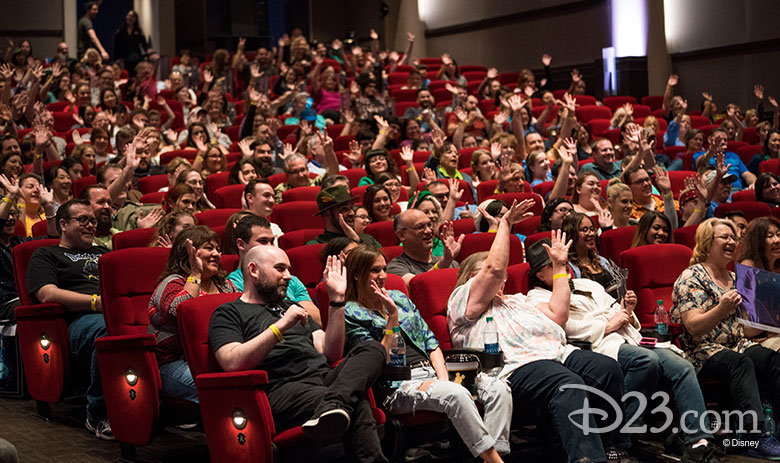 Peter Pan screening on the Walt Disney Studio Lot