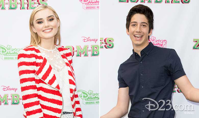 Disney's 'Zombies' Stars Milo Manheim and Meg Donnelly Share