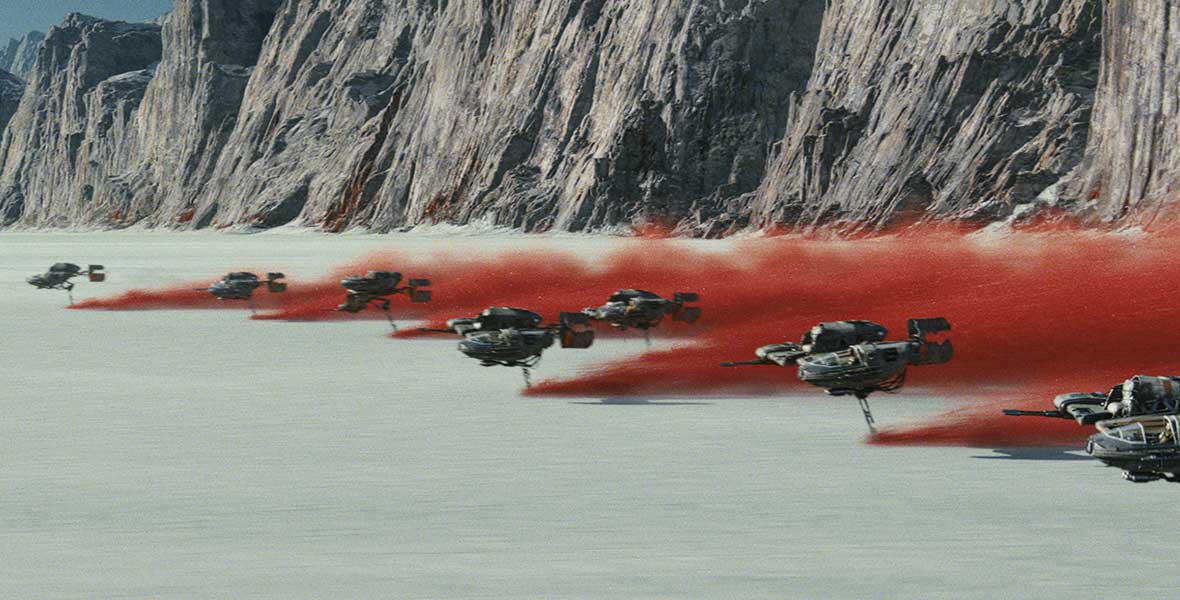 Achieving Realistic Visual Effects in Star Wars: The Last Jedi - D23