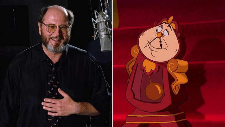 David Ogden Stiers and Cogsworth