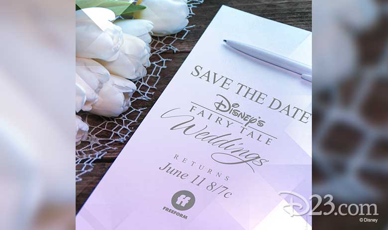 Save The Date For Disney S Fairy Tale Weddings Plus More In News