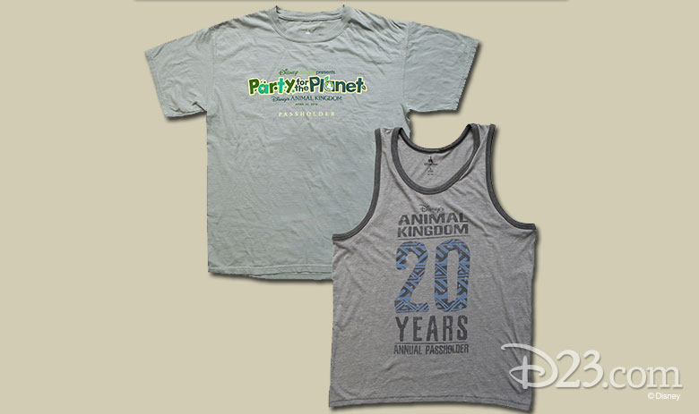 Disney's Animal Kingdom 20th anniversary merchandise