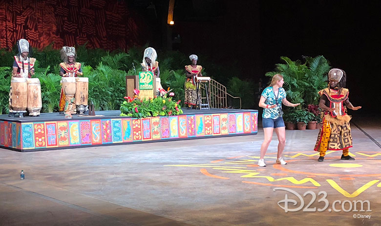 Disney's Animal Kingdom 20th anniversary event