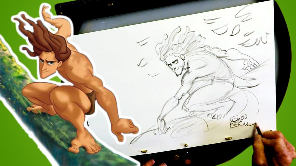 How to Draw Tarzan with Disney Legend Glen Keane | Drawing with D23
