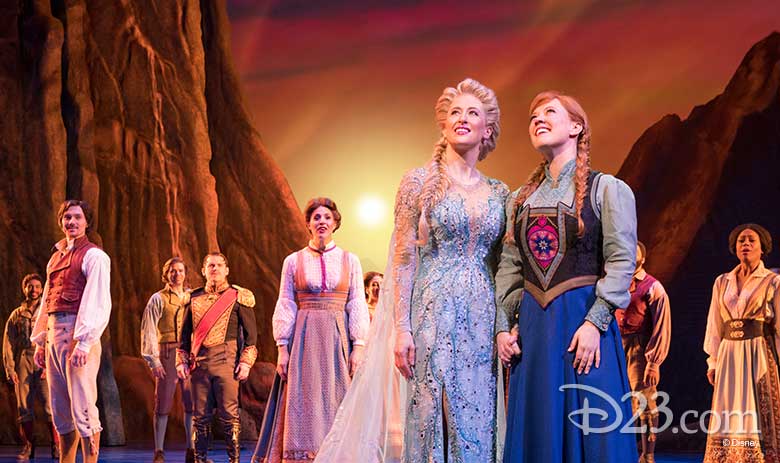 frozen on broadway