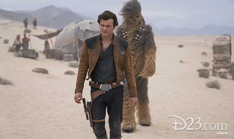 the Characters of Solo: A Star Wars Story - D23