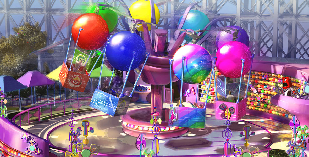 Breaking News: Inside Out Attraction Debuting at Pixar Pier in 2019 - D23