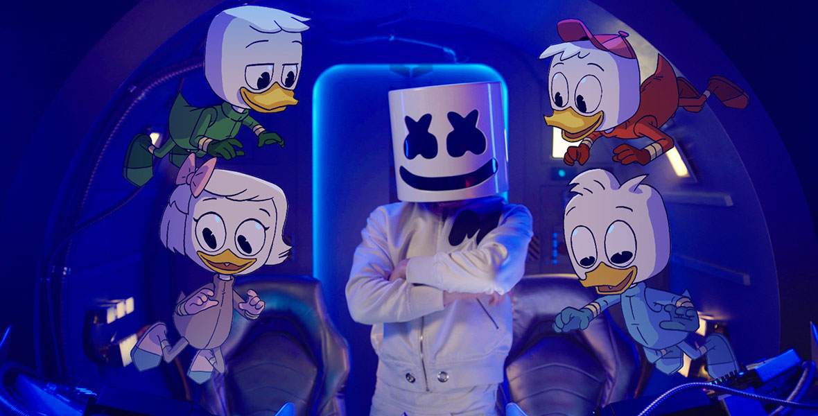 This Marshmello-DuckTales Music Video is Out of this World - D23