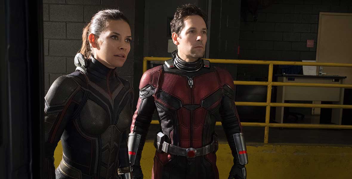 Ant-Man 3 SUIT-UP! Paul Rudd 'Scott Lang' & Evangeline Lilly 'Hope