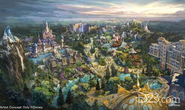 Tokyo DisneySea expansion concept art