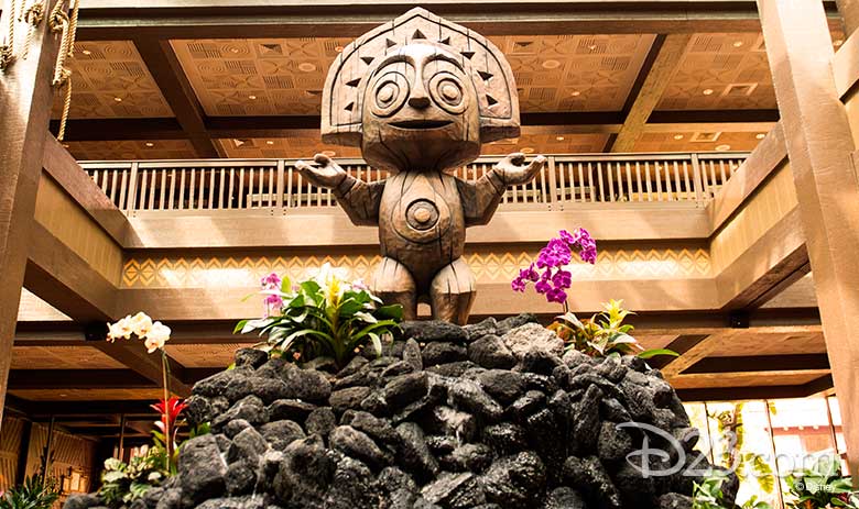 Disney's Polynesian Village Resort lobby