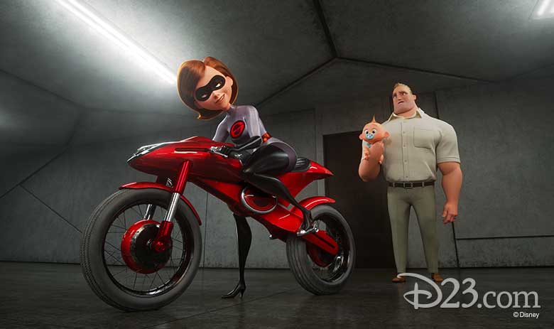 Elastigirl and Mr. Incredible