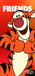 Best Friends phone wallpaper - Tigger