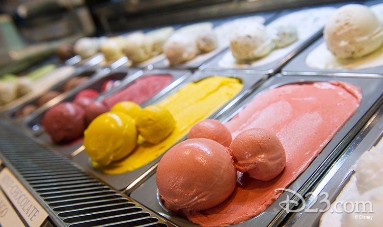 Sorbets - non-dairy treats at Disney Parks